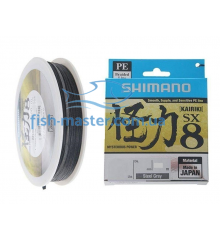 Lanyard Shimano Kairiki 8 150m 0.10mm 6.5kg Gray