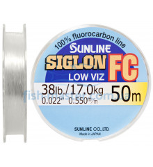 Fluorocarbon Sunline SIG-FC 50m 0.550mm 38lb / 17kg hooked