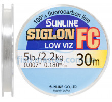 Флюорокарбон Sunline SIG-FC 30м 0.180мм 5lb/2.2кг поводковый