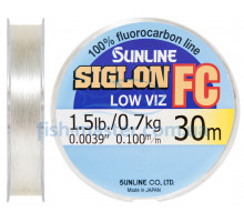 Флюорокарбон Sunline SIG-FC 30м 0.10мм 1.5lb/0.7кг поводковый