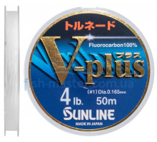 Fluorocarbon Sunline V-Plus 50m # 1.0 / 0.165mm 4lb / 2kg