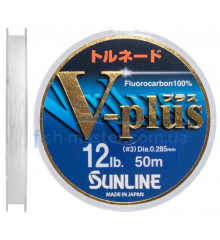 Fluorocarbon Sunline V-Plus 50m # 3 0.285mm 12lb / 6kg