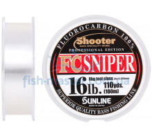 Fluorocarbon Sunline Shooter FC Sniper 100m 0.350mm 16lb / 8kg