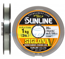Леска Sunline Siglon V 30м #0.4/0.104мм 1кг