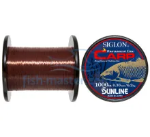 Волосінь Sunline SIGLON CARP 1000м (коричн.) 0.30мм 6.2кг