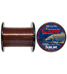 Line Sunline SIGLON CARP 1000m (brown) 0.30mm 6.2kg