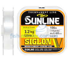 Леска Sunline Siglon V 100м #6/0.405мм 12кг