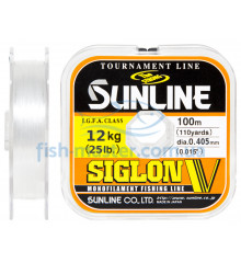 Волосінь Sunline Siglon V 100m #6.0/0.405mm 12.0kg