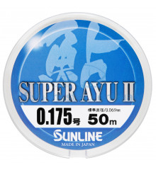 Леска Sunline Super Ayu II 50м HG #0.175 0.069мм 0.42кг