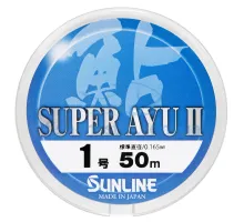 Line Sunline Super Ayu II 50m HG # 1 0.165mm 1.9kg