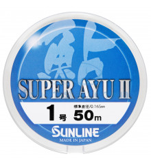 Волосінь Sunline Super Ayu II 50м HG # 1 0.165мм 1.9кг
