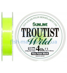 Line Sunline Troutist Wild 150m # 1.0 / 0.165mm 2kg