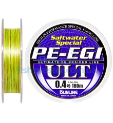 Шнур Sunline PE-EGI ULT 180m # 0.4 / 0.104мм 3.3кг