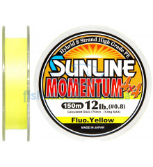 Шнур Sunline Momentum 4x4 150м 0.175мм 12Lb / 5,6кг