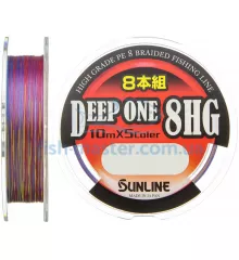 Шнур Sunline Deep One 8HG 200m #1.2/0.185мм 8.8кг