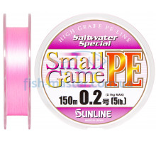Шнур Sunline SWS Small Game PE 150м # 0.2 / 0.074мм 5LB 2.1кг