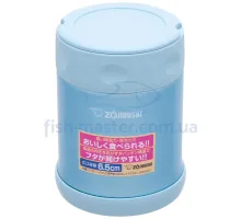 Харчовий термоконтейнер ZOJIRUSHI SW-EAE35AB 0.35 л ц: блакитний металік