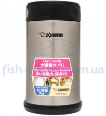 Пищевой термоконтейнер ZOJIRUSHI SW-FCE75XA 0.75 л ц:стальной