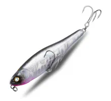 Wobbler Bearking Black Powder 87F color O Silver Glass 