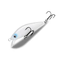 Wobbler Bearking Shark A10 50S color C White Shad