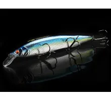 Воблер Bearking Kanata 160F колір A Blue Skeleton 