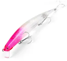 Wobbler Bearking Tide Minnow Slim 175F color B Pink Head 