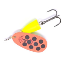 Blue Fox Vibrax UV №4 65mm 10.0g #OBYU spoon
