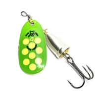Spinner Blue Fox Vibrax Hot Pepper №4 65mm 10.0g #FGRY