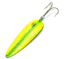 Блешня Dardevle 93mm 28g #Pearl Chrt Flo Green