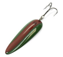 Блешня Dardevle 93mm 28g №12 #Green/Red Stripe