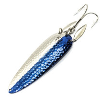 Блешня Dardevle Klicker 95mm 28g #Hmrd Nickel/Blue