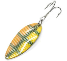 Dardevle Devle Dog King 65mm 21g #Orange/Green Perch Scale 5533