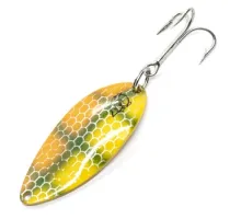 Блесна Dardevle Devle Dog King 65mm 21g #Orange/Green Perch Scale 5539