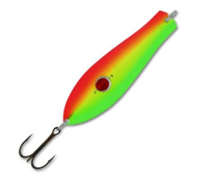 Блесна Kuusamo Professor 2 90mm 26g#GR/FYe/FR-S,UV