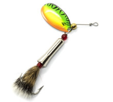 Блесна Dardevle Notangle Spinner 14g #Hot Mackerel