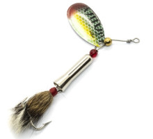 Блешня Dardevle Notangle Spinner 14g #Black Perch