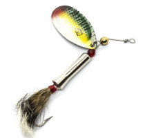 Блешня Dardevle Notangle Spinner 21g #Black Perch