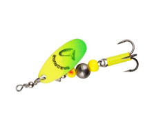 Блешня Savage Gear Caviar Spinner # 2 6.0g 07-Fluo Yellow / Chartreuse