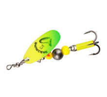 Lure Savage Gear Caviar Spinner # 3 9.5g 07-Fluo Yellow / Chartreuse