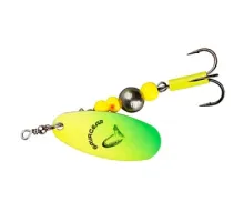 Блешня Savage Gear Caviar Spinner #4 14g 07-Fluo Yellow/Chartreuse