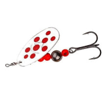 Блешня Savage Gear Caviar Spinner #4 14g 04-Fluo Orange & Silver