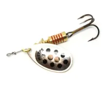 Spinner Mepps Aglia Decoree No. 3 silver/black dots 6.5g