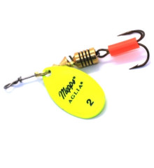 Блешня обертається Mepps Aglia Fluo №1 chartreuse 3.5g