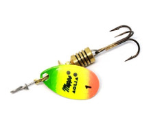 Блешня обертається Mepps Aglia Fluo №1 tiger 3.5g