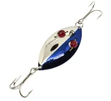 Блешня Dardevle Wiggler 75mm 28g #Half Nickel/Half Blue