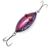 Блешня Dardevle Wiggler 75mm 28g #Hmrd Nic Red/Purple
