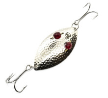 Блешня Dardevle Wiggler 75mm 28g #Hmrd Nickel