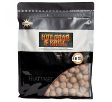 Бойли Dynamite Baits Hot Crab & Krill 15mm Boilie 1kg