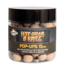 Boilies Dynamite Baits Pop-Up Hot Crab & Krill Food Bait 15mm