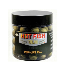Бойлы Dynamite Baits Pop Up Hot Fish & GLM Foodbait 15mm